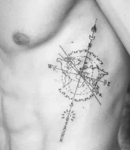 Compass-Tattoo-Design-Ideas-23