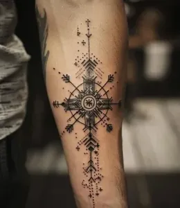Compass-Tattoo-Design-Ideas-31