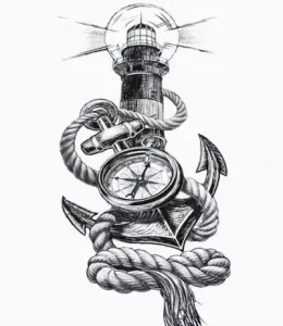 Compass-Tattoo-Design-Ideas-2