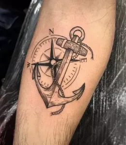 Compass-Tattoo-Design-Ideas-19