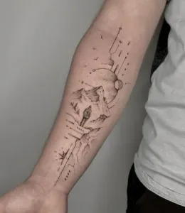 Compass-Tattoo-Design-Ideas-27