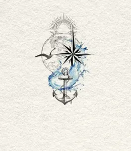 Compass-Tattoo-Design-Ideas-7