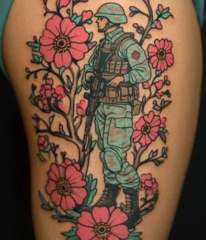 mens-thigh-tattoo-ideas-38