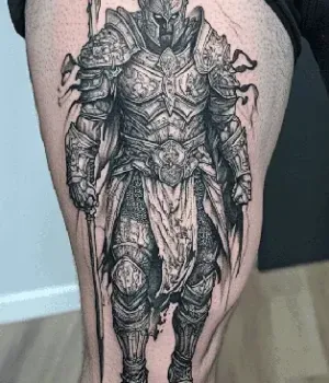 mens-thigh-tattoo-ideas-40