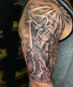 Saint-Michael-Tattoo-Design-Ideas-35