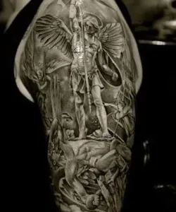Saint-Michael-Tattoo-Design-Ideas-41