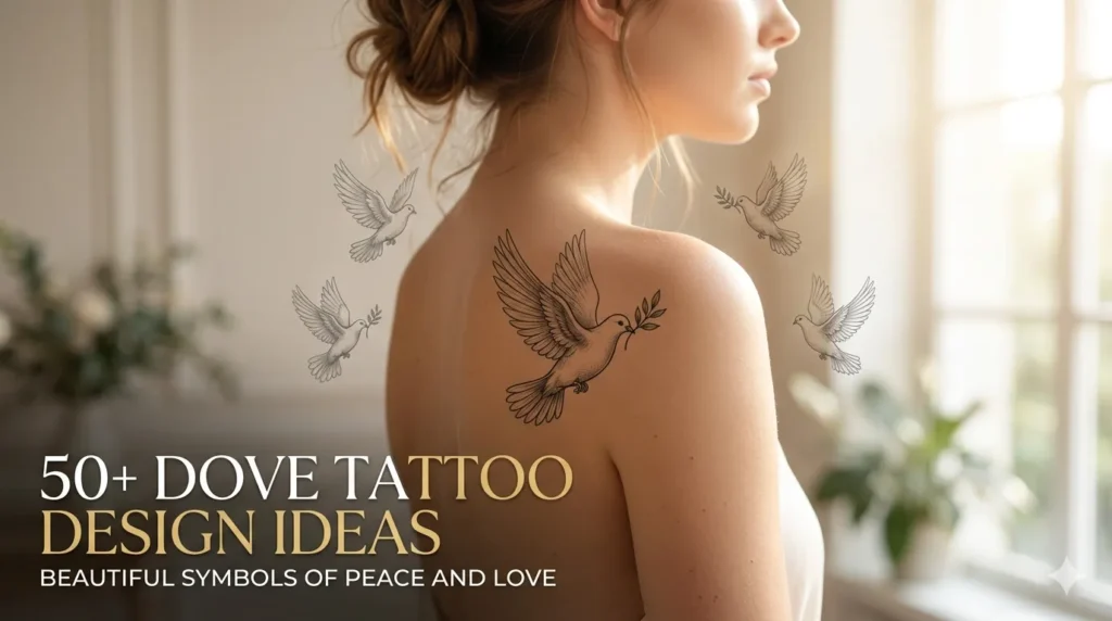 50+ Dove Tattoo Design Ideas – Beautiful Symbols of Peace and Love