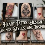 50+ Heart Tattoo Design Ideas: Meanings, Styles, and Inspiration 3 50+ Heart Tattoo Design Ideas Meanings, Styles, and Inspiration