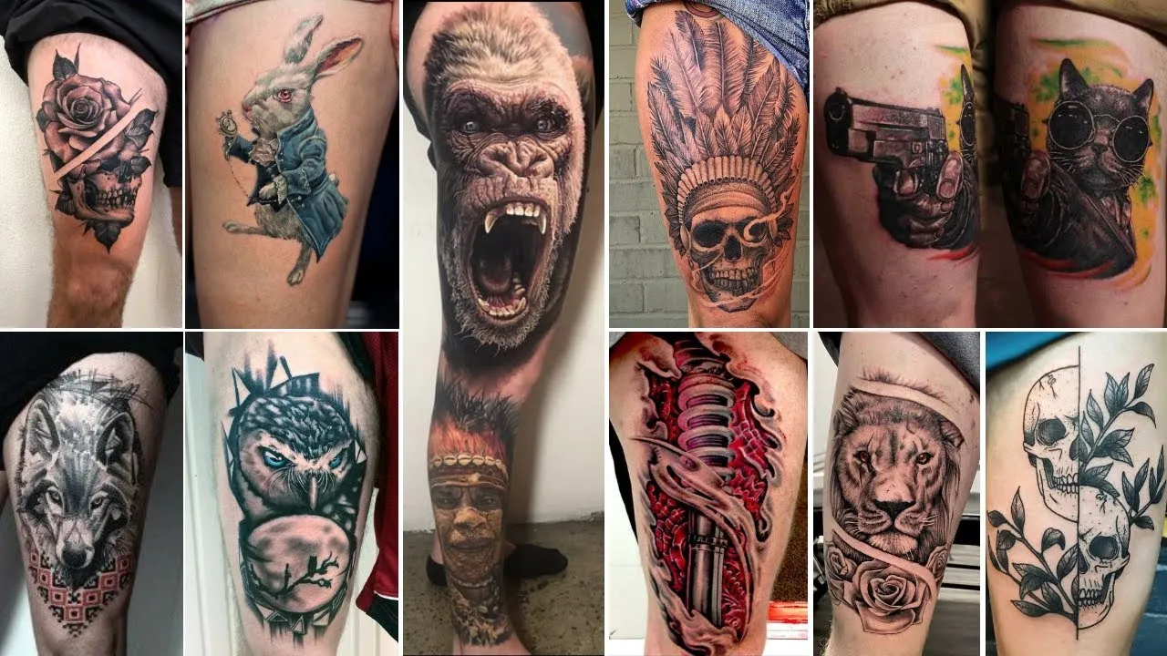 50+ Men’s Thigh Tattoo Ideas - Best Designs, Meanings, and Inspiration Guide 2 50+ Mens Thigh Tattoo Ideas – Best Tattoo for Men