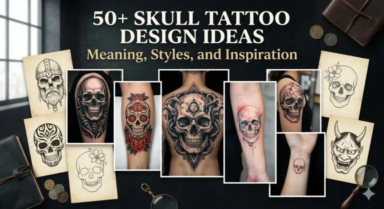 50+ Skull Tattoo Design Ideas – Meaning, Styles, and Inspiration