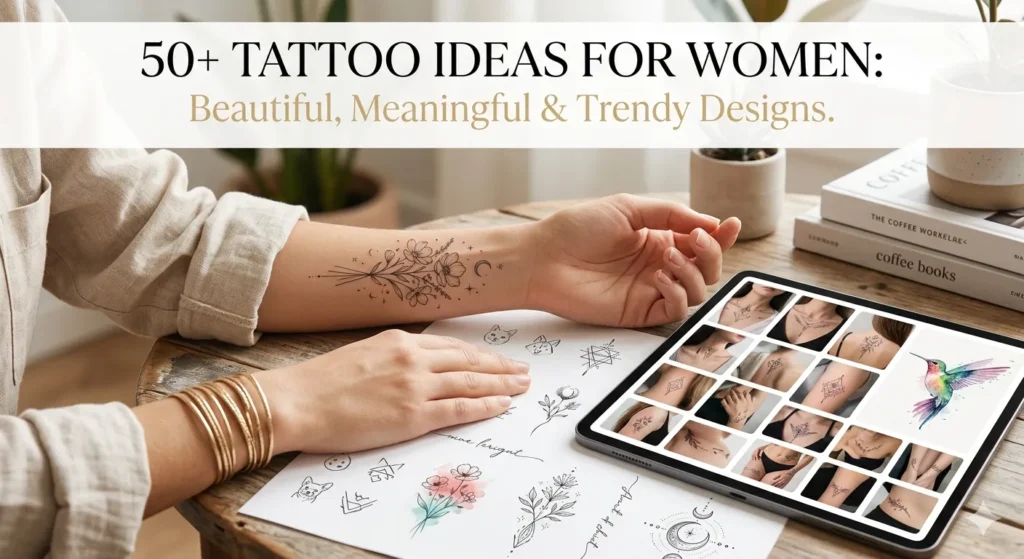 50+ Tattoo Ideas for Women Beautiful Meaningful & Trendy Designs