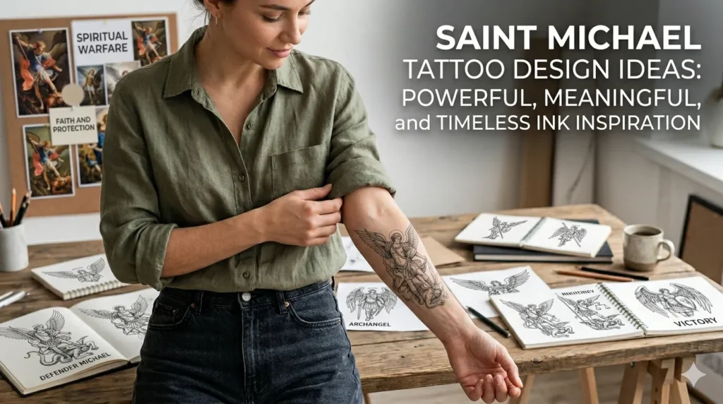 Saint Michael Tattoo Design Ideas Powerful, Meaningful, and Timeless Ink Inspiration