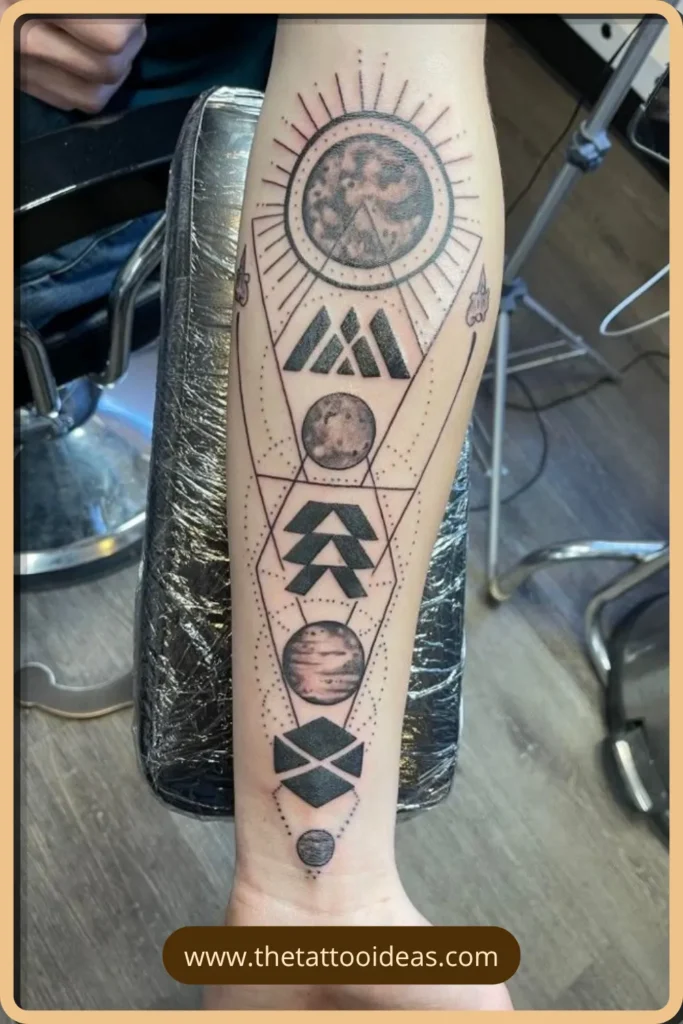 Star Path Destiny Tattoo Destiny Tattoo Ideas