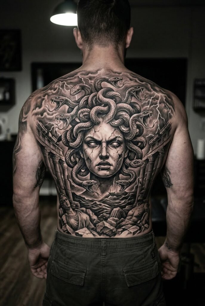 Medusa Tattoo Meaning - History, Symbolism, Designs & Everything You Need to Know 7 Medusa Tattoo Meaning for Men