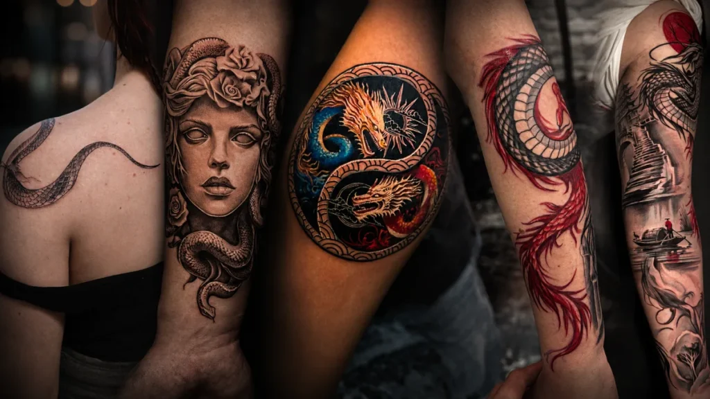 Medusa Tattoo Meaning - History, Symbolism, Designs & Everything You Need to Know 8 Medusa and Snake Tattoo Meaning